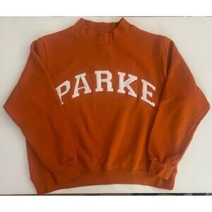 PARKE Varsity Heritage Fabric. Amber/White. Sold Out Color. Size L/XL. NWT's.